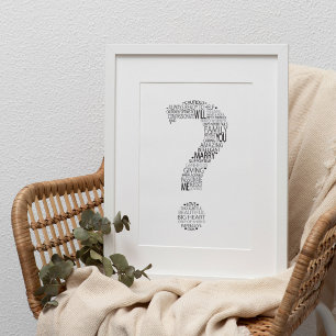 Poster Você Me Casado A Tipografia?