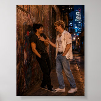 Poster Você Me Faz Rir Assim | Projeto de Arte Gay