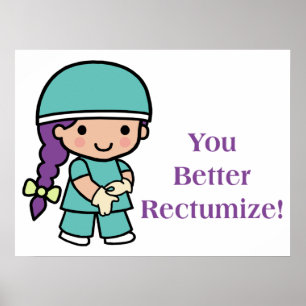 Póster Você melhora Rectumize