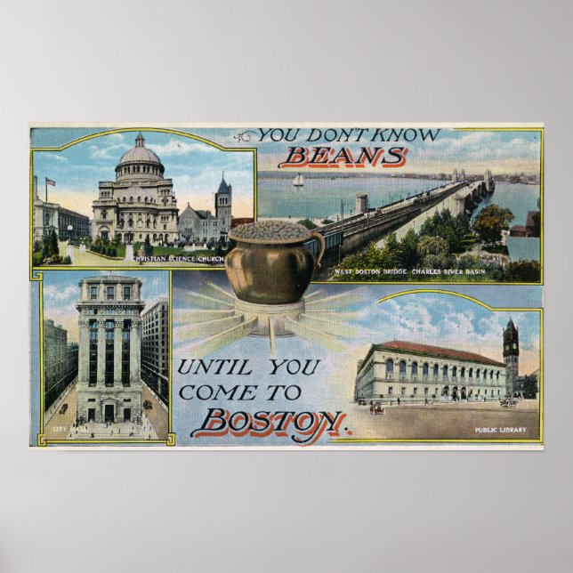 Póster Você não conhece feijão, visualizações cênicas de  (Frente)