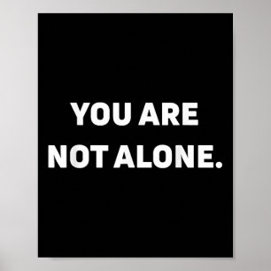 Poster Você Não Está Sozinha