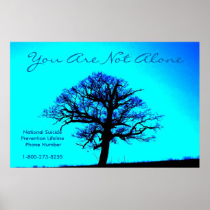 Póster Você não está sozinho/poster de suporte