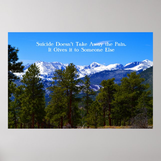 Póster Você não está sozinho/poster de suporte (Frente)