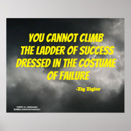 POSTER VOCÊ NÃO PODE LIMPAR O LADDER ZIGLER