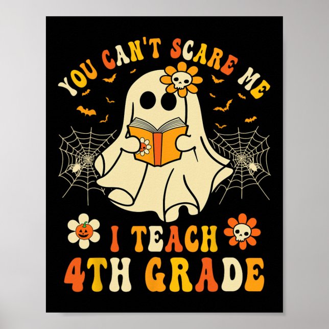 Poster Você não pode me assustar Eu Ensino Chá de Hallowe (Frente)