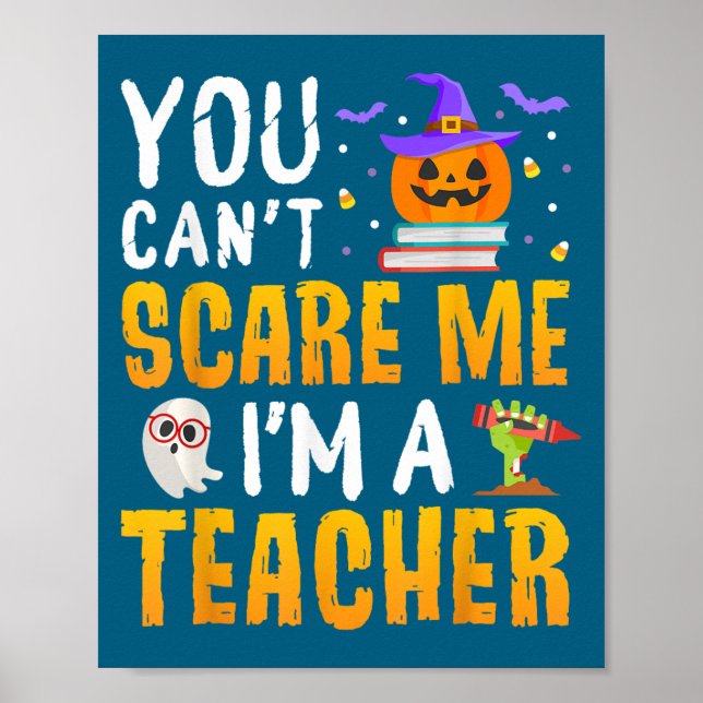 Poster Você Não Pode Me Comer Eu Sou Um Professor De Hall (Frente)
