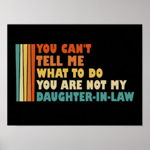 Poster Você não pode me dizer o que fazer minha nora