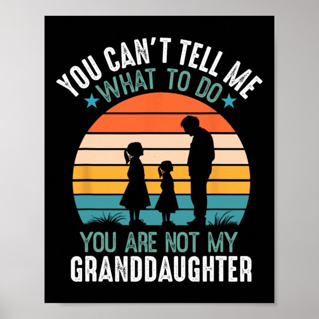 Poster Você não pode me dizer o que fazer você não é meu  (Frente)