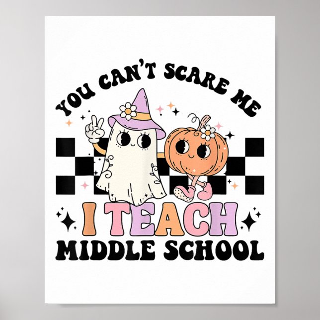 Poster Você Não Pode Me E Eu Ensino Professor de Ensino F (Frente)