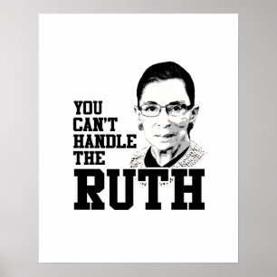 Póster Você não pode tratar a Ruth
