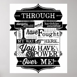 Poster Você não tem poder sobre mim