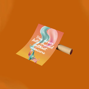 Poster Você nunca está completamente vestido sem manicu