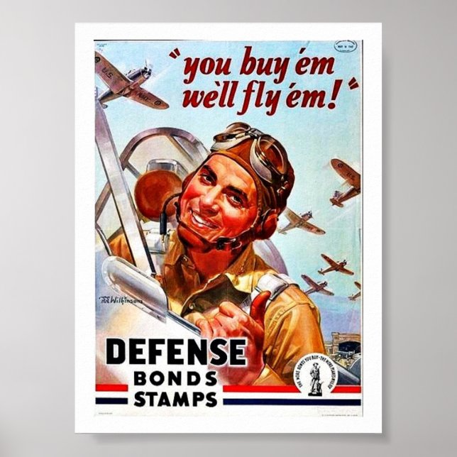 Poster Você Os Comprar Nós Os Voaremos! Carimbos de Obrig (Frente)