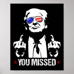 Poster Você Perdeu Donald Trump Funny Pro Trump 2024