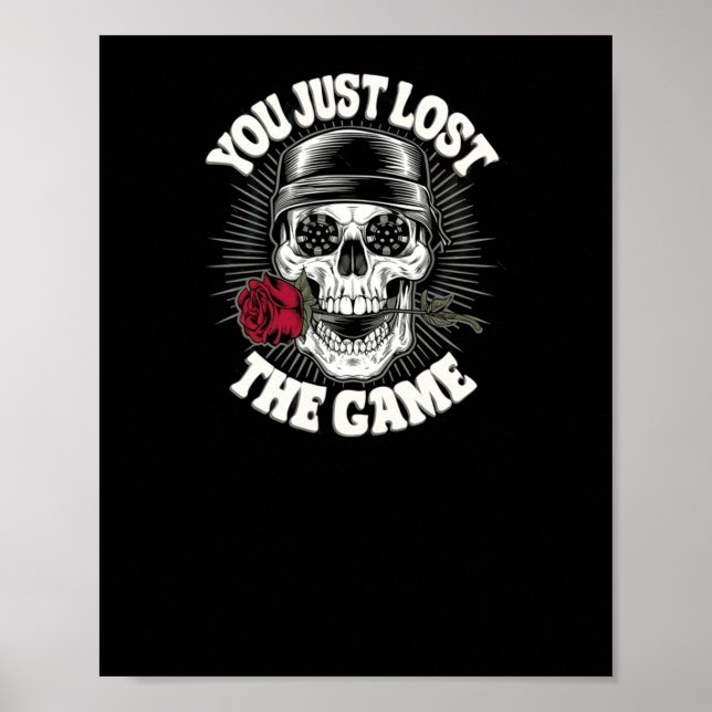 Poster Você Perdeu O Jogo (Frente)