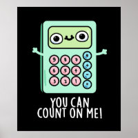 Você Pode Contar Comigo Calculadora Engraçada Pun 