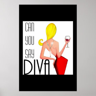 Poster "Você Pode Dizer DIVA?"