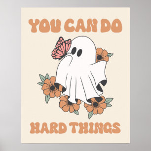 Poster Você Pode Fazer Coisas Duros De Arte Fantasma Moti