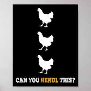 Poster Você pode lidar com este design engraçado de troca