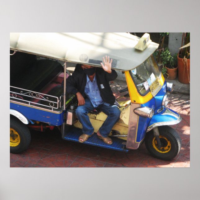 Póster Você quer TAXI TUK-TUK? (Frente)