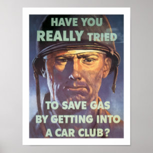 Póster Você Realmente Tentou Economizar Gás...