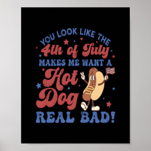 Poster Você Se Parece Com O Quarto De Julho, Me Faz Quere