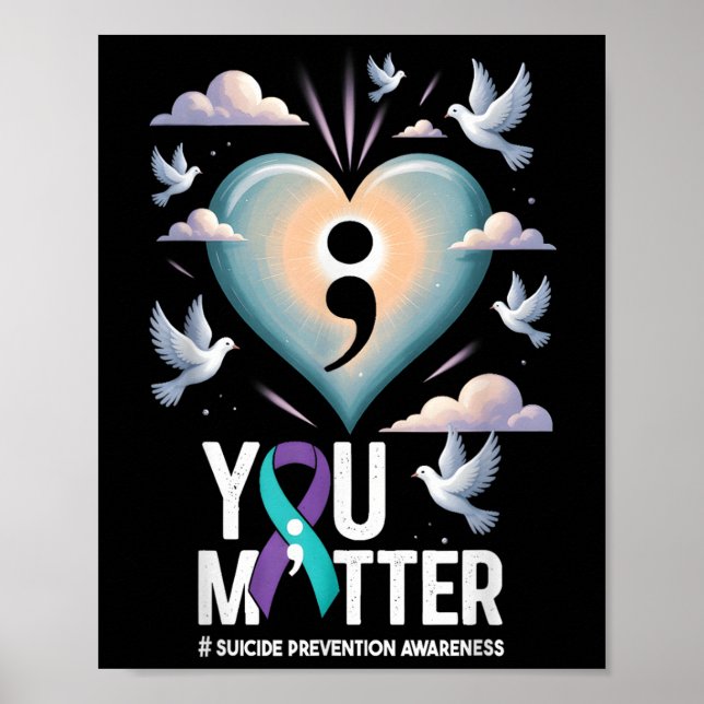 Poster Você Semana de Prevenção ao Suicídio Conscientizaç (Frente)