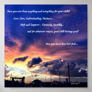 Poster - você, sua criança e deus