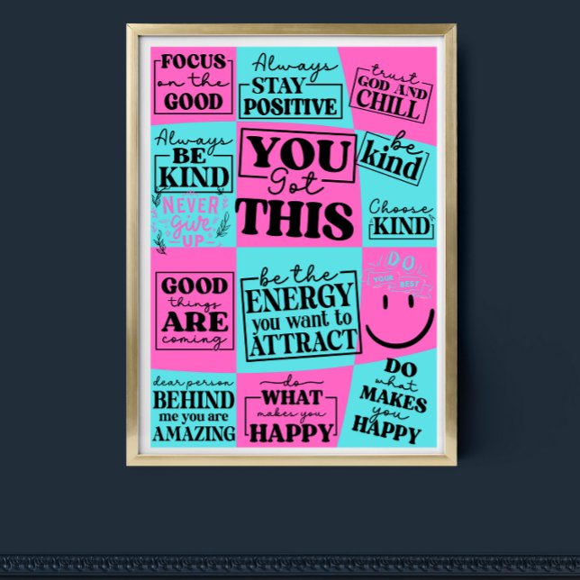 Poster Você Tem Essa Arte De Citação Motivacional Inspira (Criador carregado)