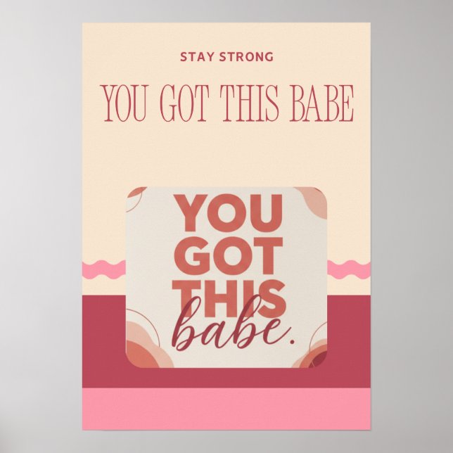 Poster Você tem isso, baby, para o seu Amor (Frente)