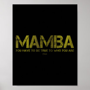 Poster Você Tem Que Ser Verdadeiro Com Quem Você É Motiva