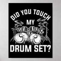 Você Tocou Meu Bateria Baterista Engraçado Percuss