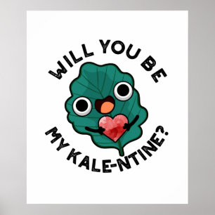 Poster Você Vai Ser Meu Namorados De Veggie Engraçado?