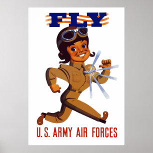 Póster VOE -- Forças Aéreas do Exército