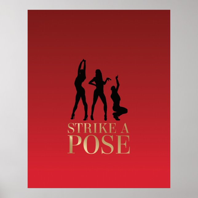 Poster Vogue Strike a Pose - DIY - (Frente)