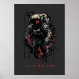 Poster Void Walker Astronaut Heavy Metal