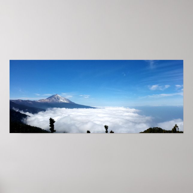 Póster Volcán del Teide - Tenerife - Canarias 3 (Frente)
