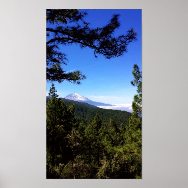 Póster Volcán del Teide - Tenerife - Canarias 4 (Frente)