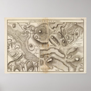 Póster Volcaniques das lacas