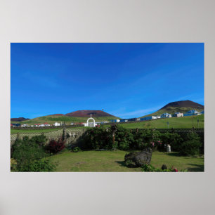 Poster Volcano do quintal