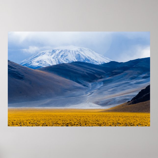 Póster Volcano Incahuasi, Argentina (Frente)