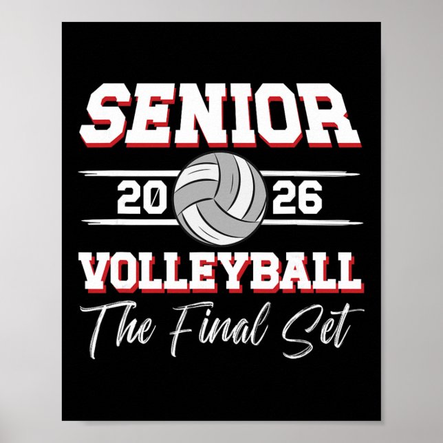 Poster Volei Sênior 2026 Conjunto Final Volei Sênior Pla (Frente)