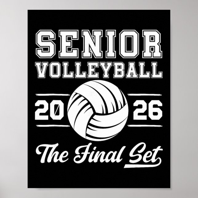 Poster Volei Senior 2026 Conjunto Final Volei Senior Pla (Frente)