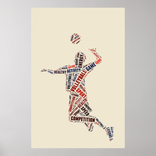 Póster Voleibol (Frente)
