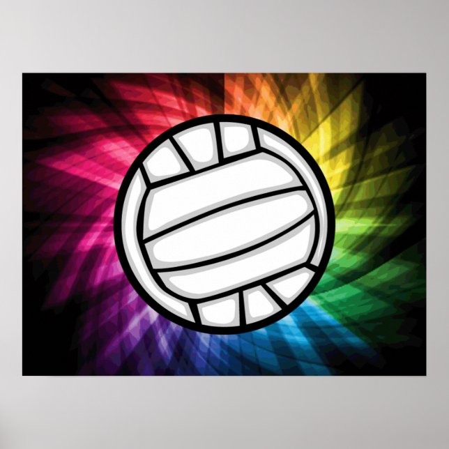 Póster Voleibol; Espectro (Frente)