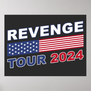 Poster Volta para 2024: Inspiração política pró-trunf