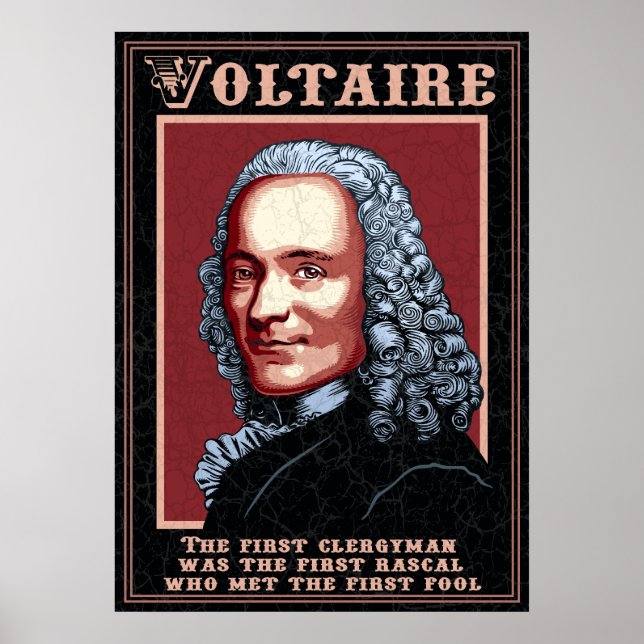 Póster Voltaire - O primeiro (Frente)