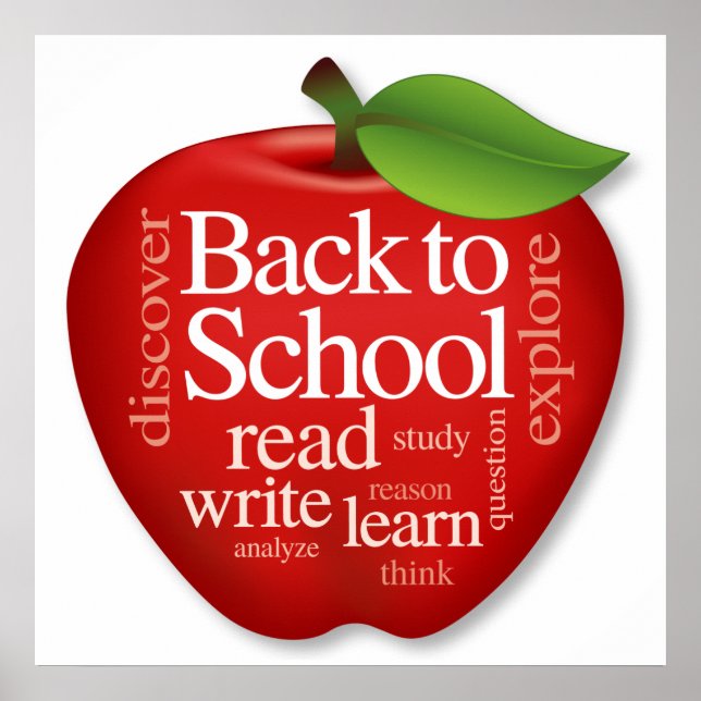 Póster Voltando às Aulas (Frente)