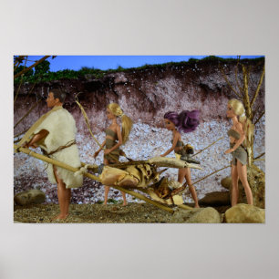 Poster Voltando para casa após a caça.