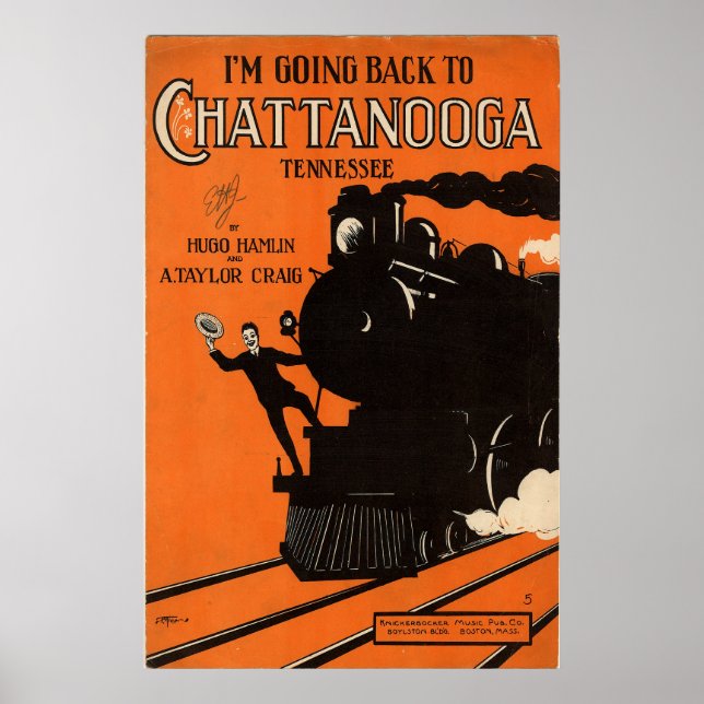Póster Voltando para Chattanooga (Frente)